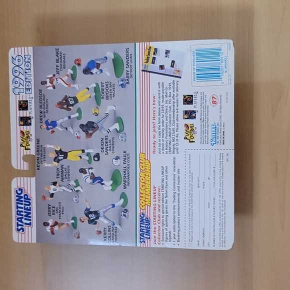 NFL Mark Brunell Starting Lineup 1996 Edition Brand New - Picture 2 of 4